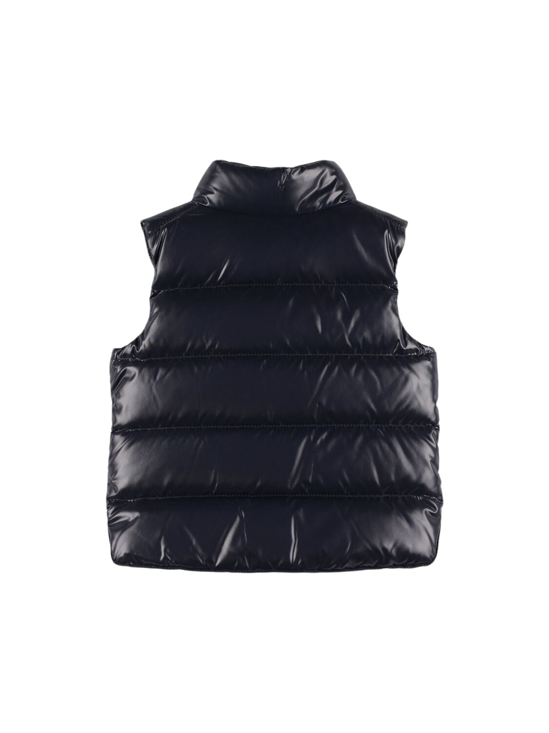 Shop Moncler Bernard Nylon Down Jacket In Midnight Blue