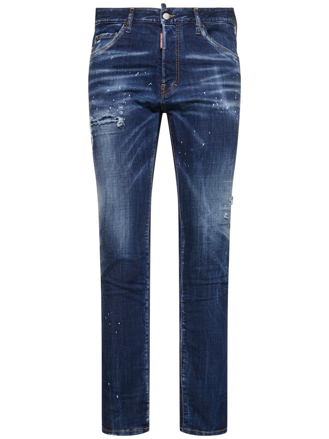 Dsquared2 Cool Guy Cotton Denim Jeans In Navy