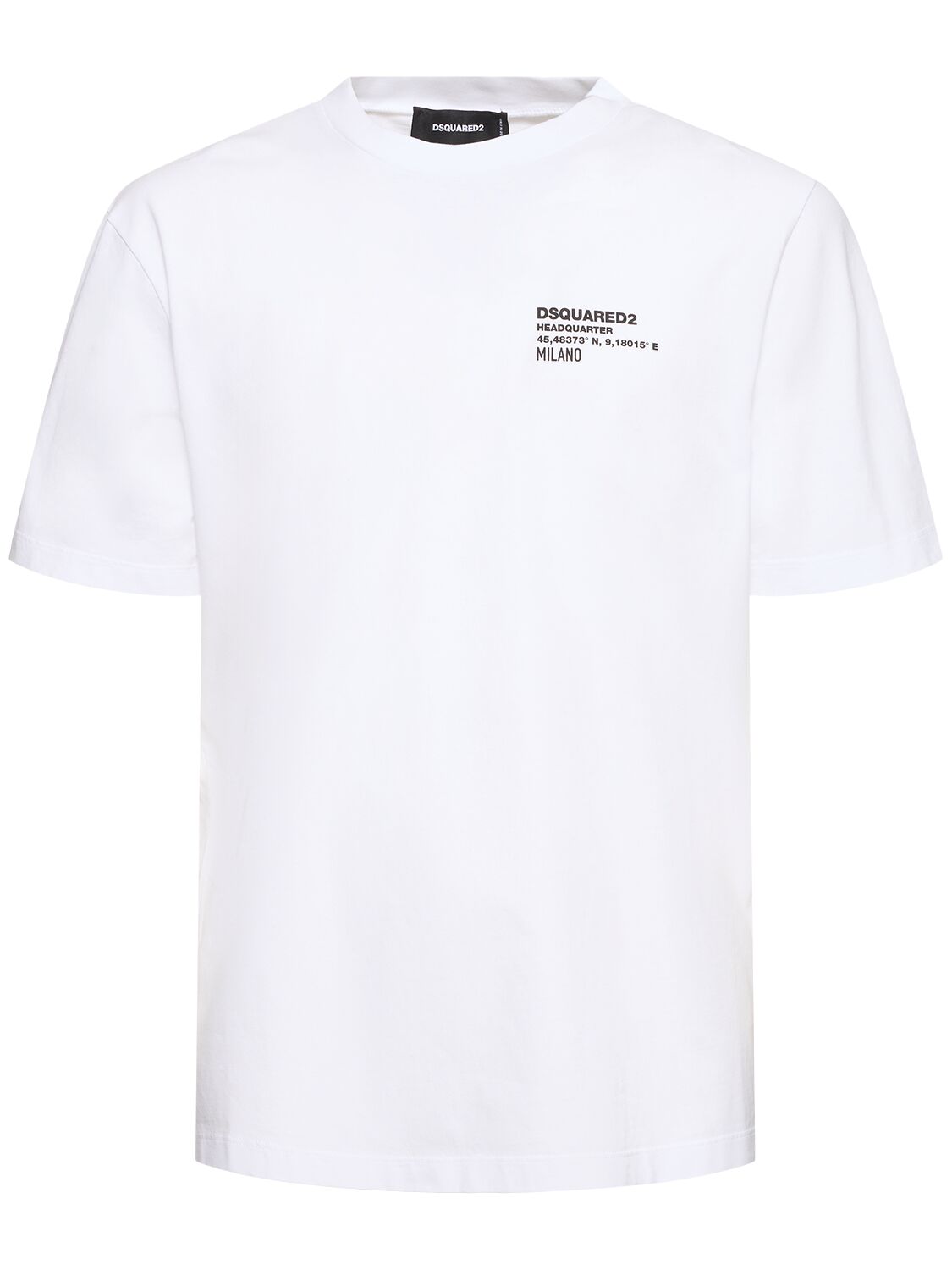 Shop Dsquared2 Regular Fit T-shirt In White