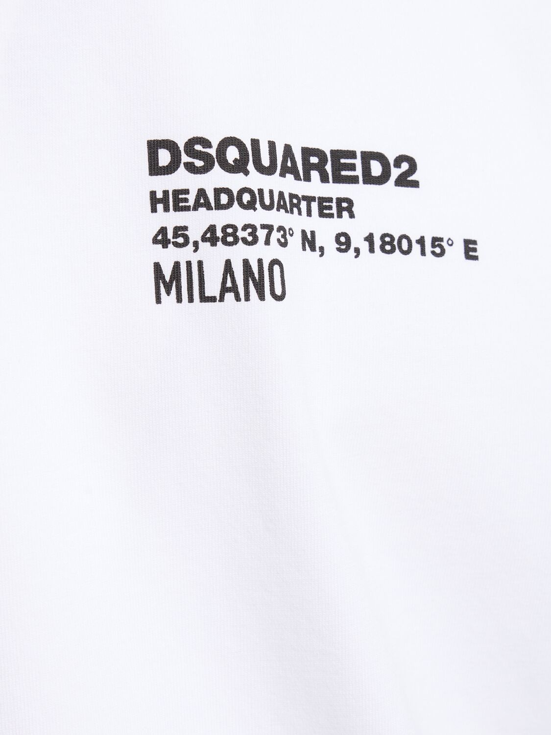 Shop Dsquared2 Regular Fit T-shirt In White