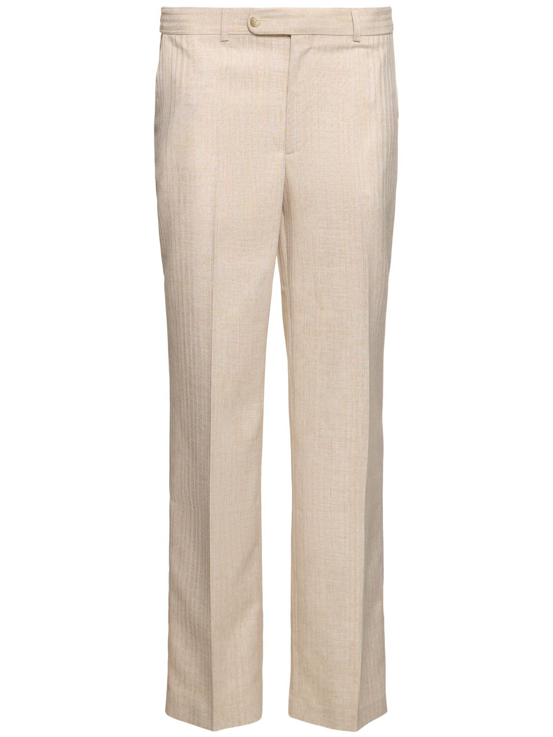 Shop Bettter Wrap Linen Blend Suit In Ivory