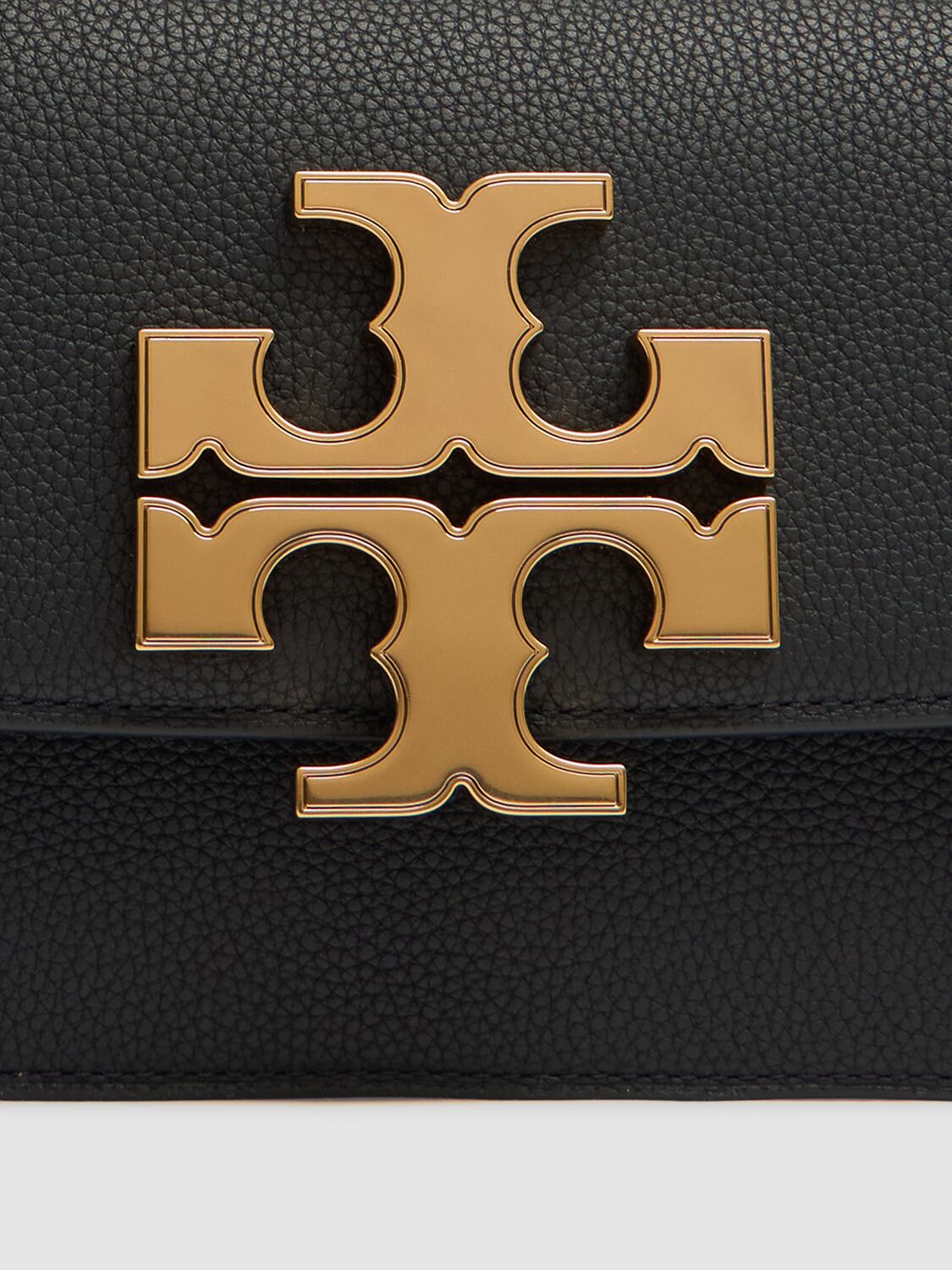 Shop Tory Burch Small Eleanor Convertible Shoulder Bag In Black