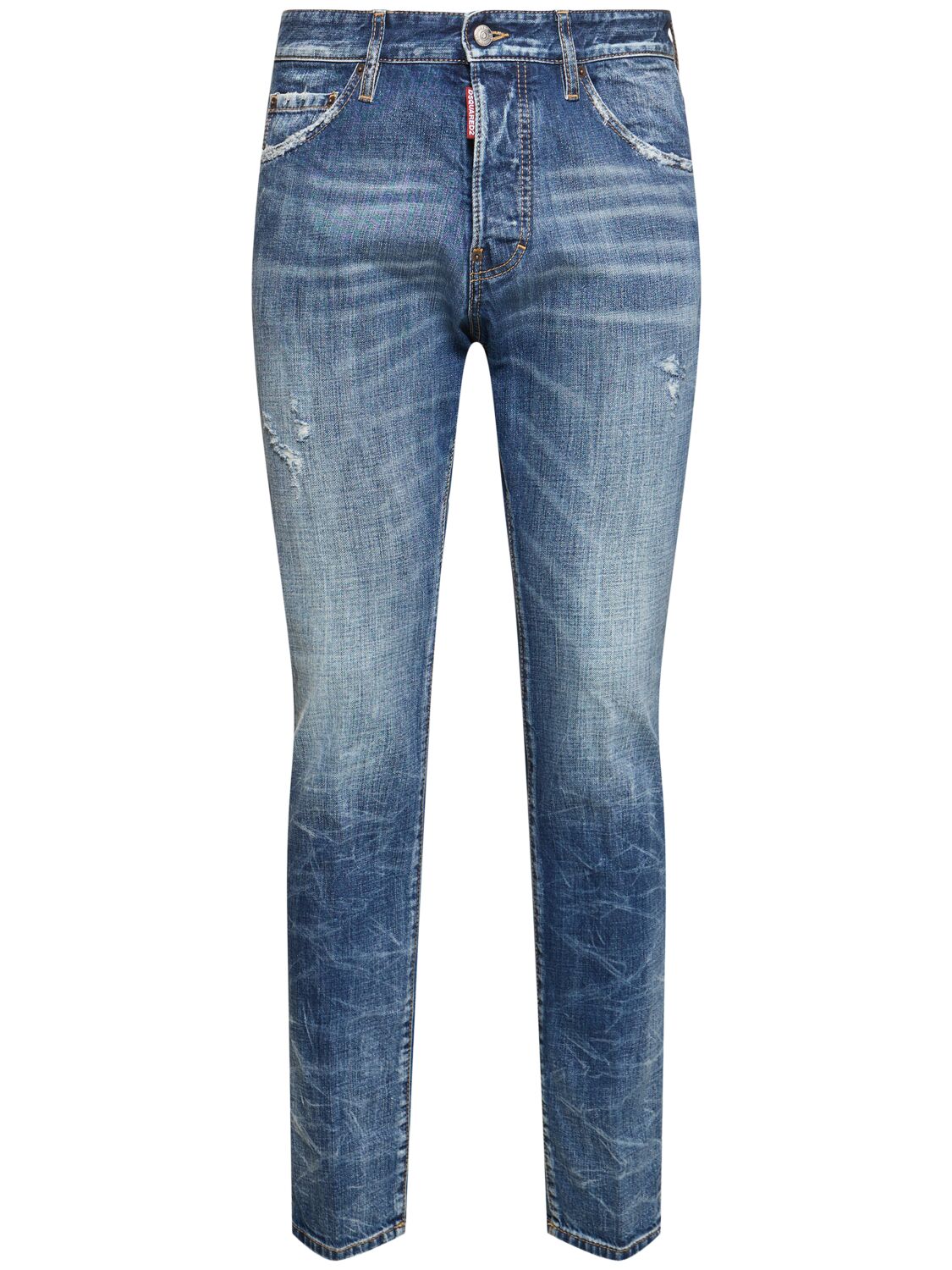 Shop Dsquared2 Cool Guy Jeans In Navy