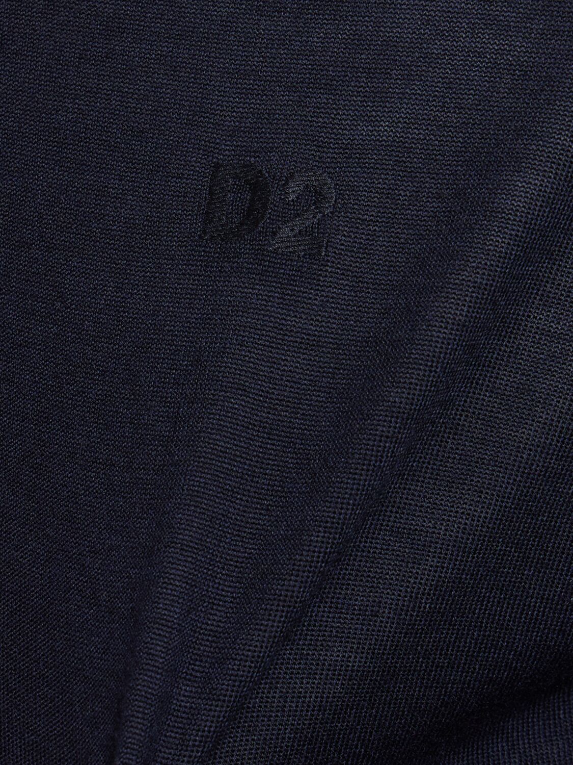 DSQUARED2 CREWNECK WOOL SWEATER 