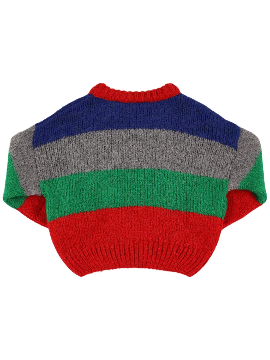 Shop The New Society Striped Acrylic Blend Knit Sweater In Multicolor