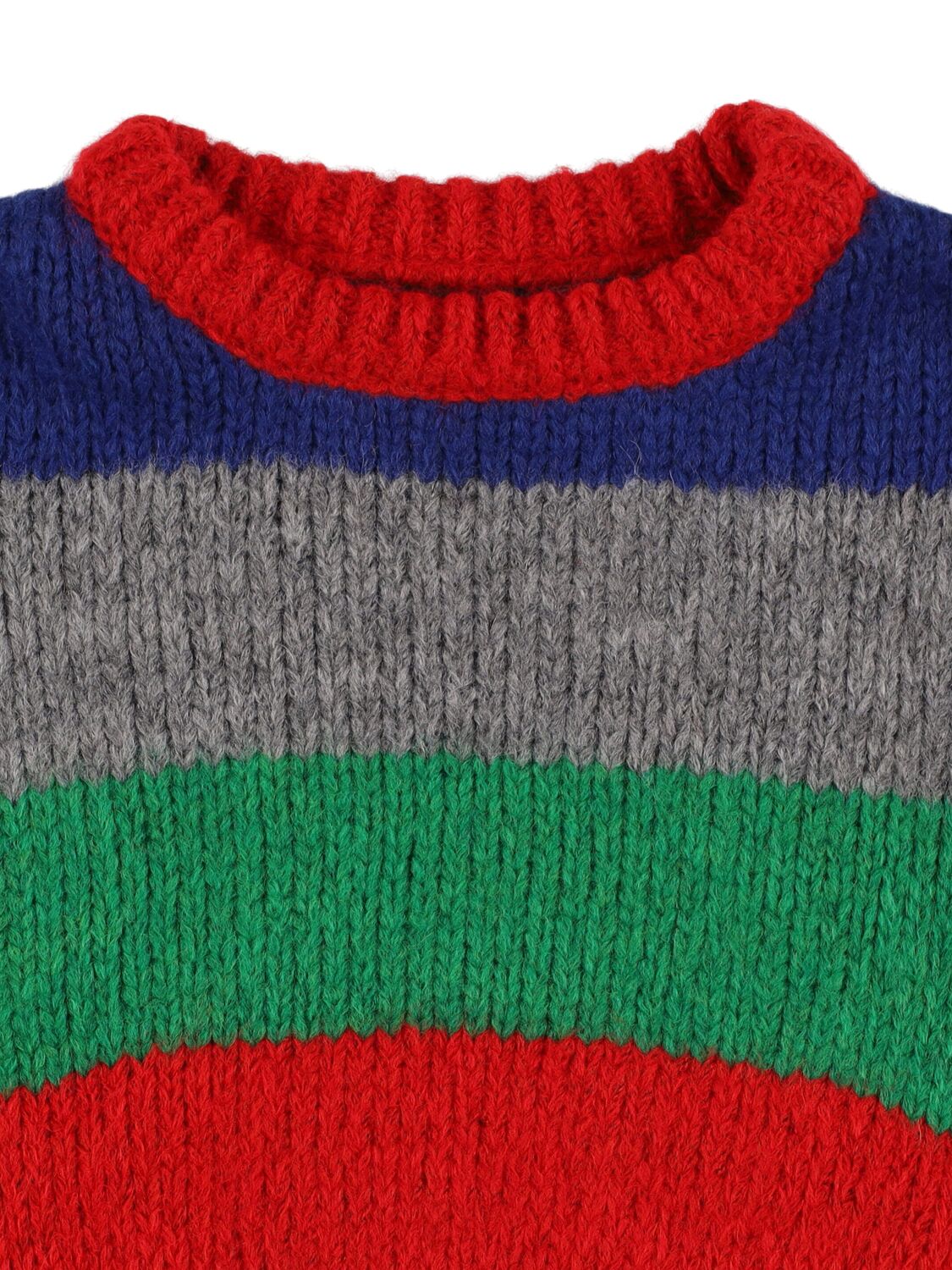 Shop The New Society Striped Acrylic Blend Knit Sweater In Multicolor