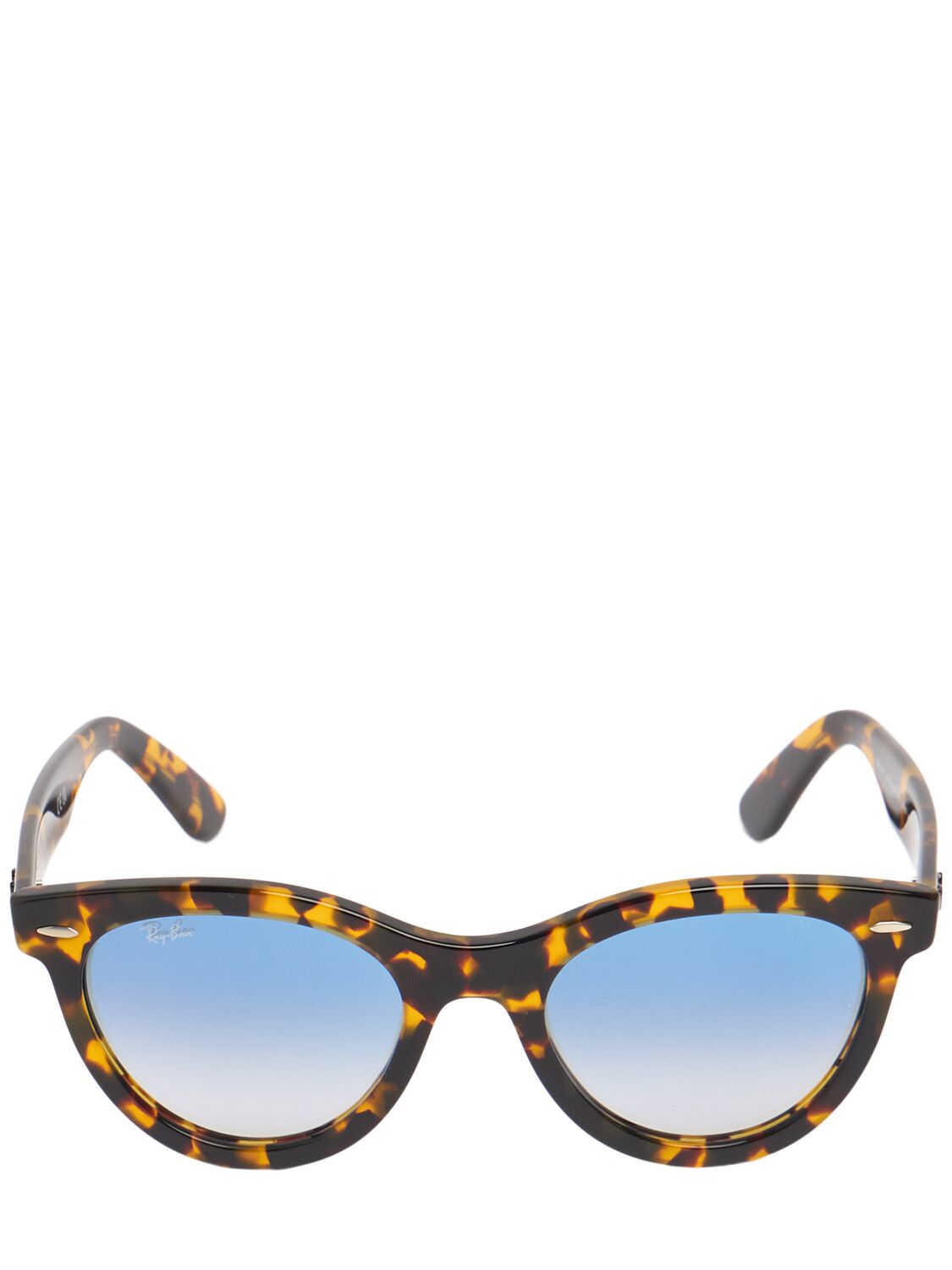 Ray Ban Round Acetate Sunglasses In Multi