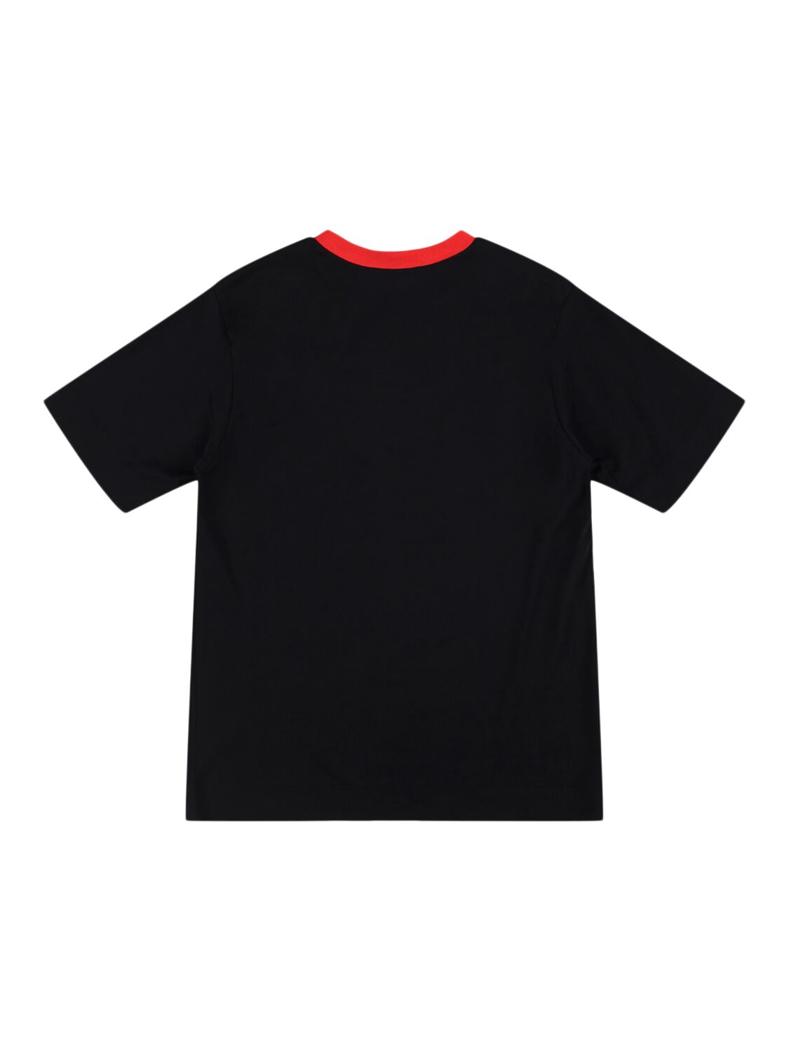 Shop Marni Junior Logo Cotton Jersey T-shirt In Black