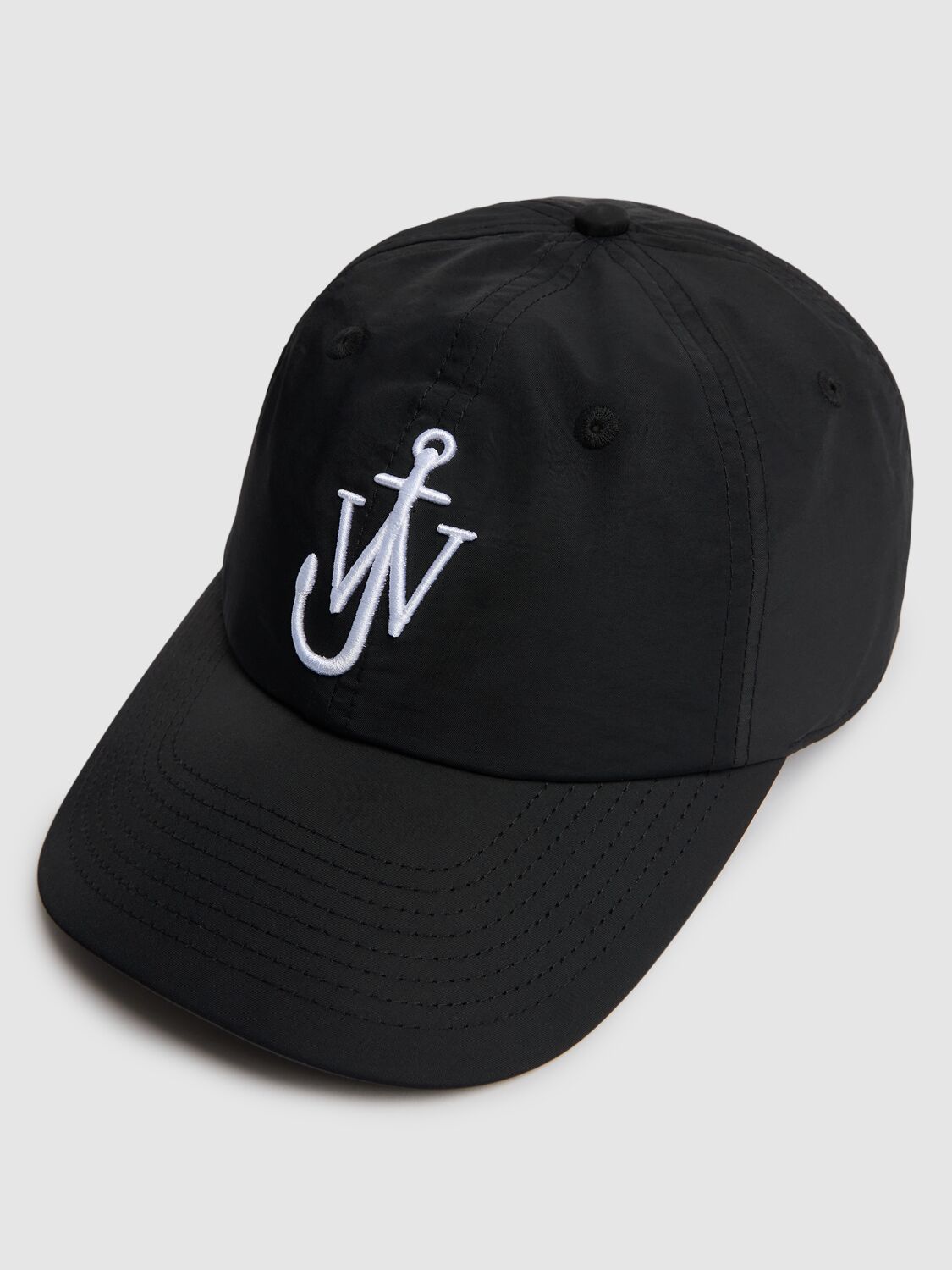 Shop Jw Anderson Baseball Cap In Black