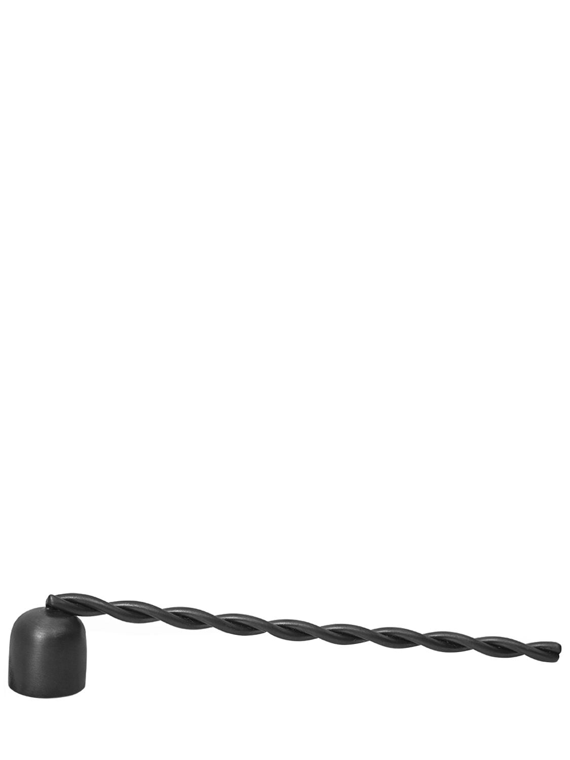 Ferm Living Twist Brass Candle Snuffer In Animal Print