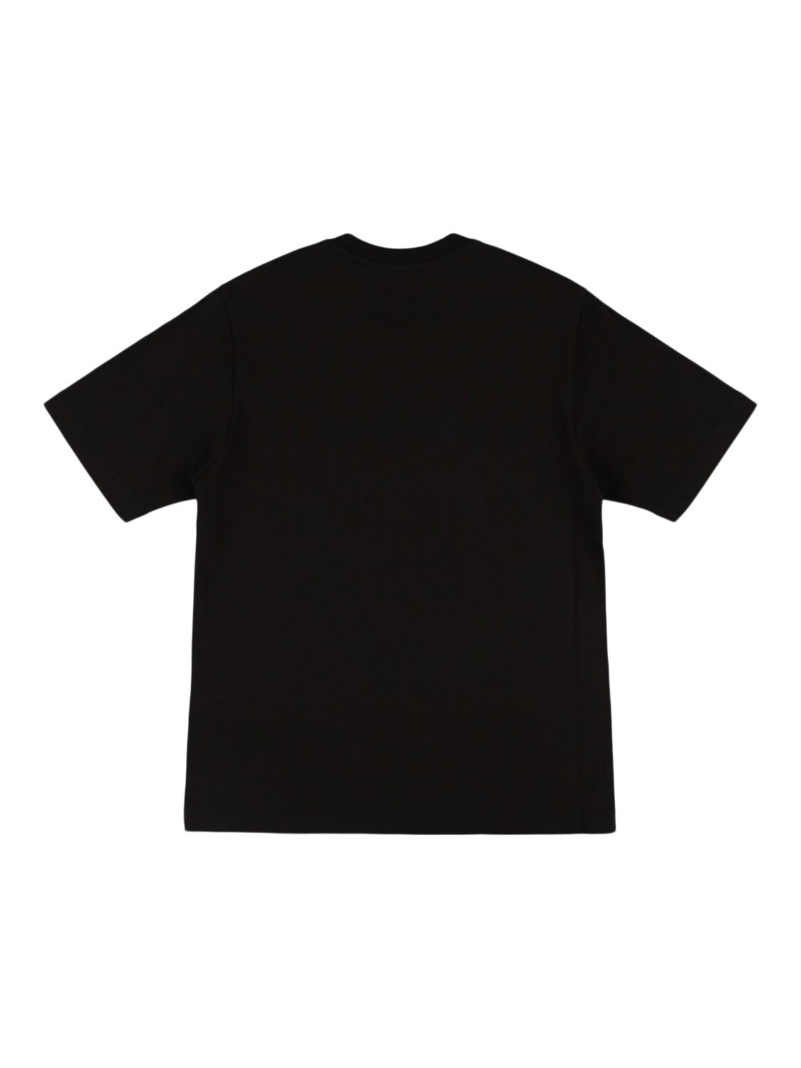 Shop Diesel Cotton Jersey T-shirt W/logo In Black