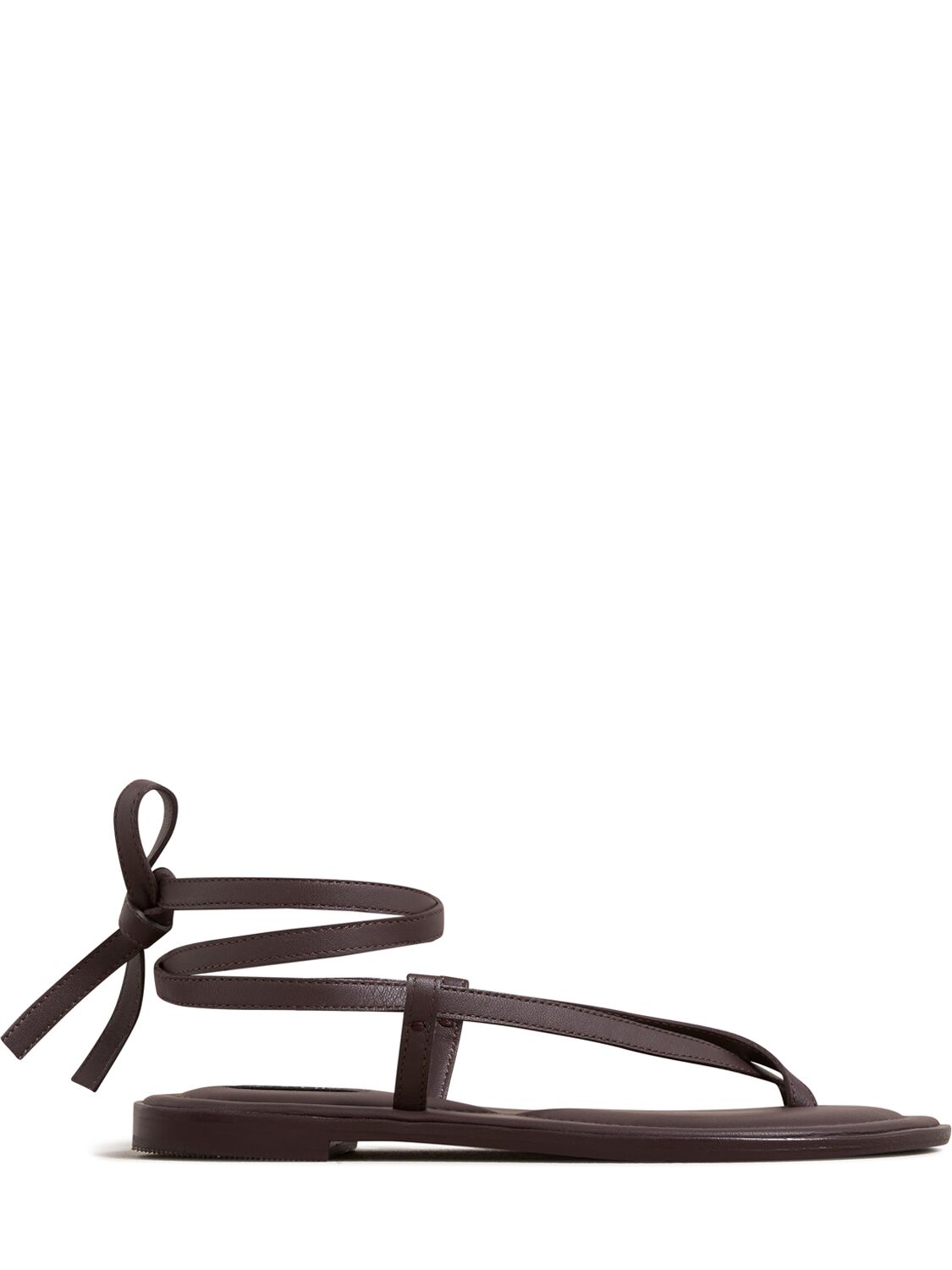 A.emery 10mm Elliot Leather Sandals In Brown