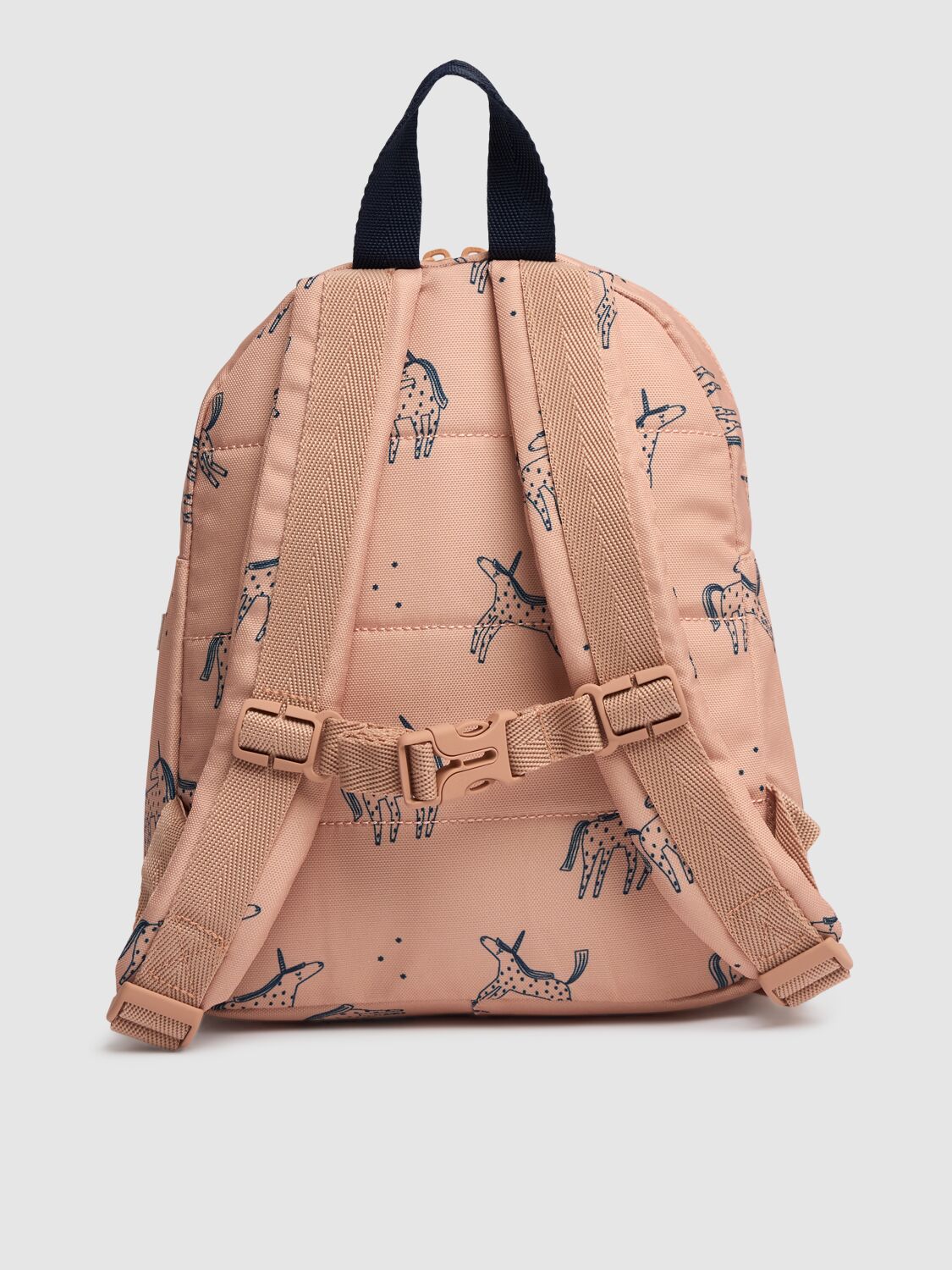 Shop Liewood Unicorn Print Recycled Poly Backpack In Pink