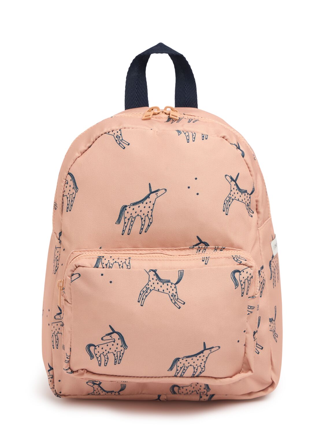 Liewood Unicorn Print Recycled Poly Backpack In Pink