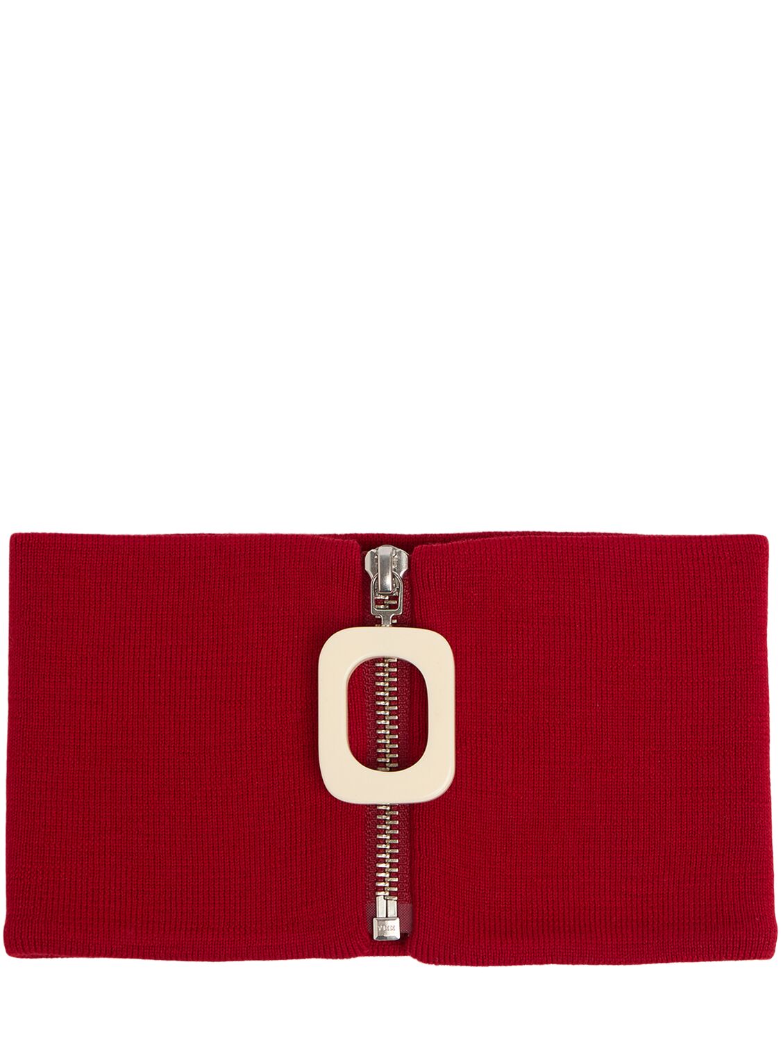 Jw Anderson Jwa Neckband In Bright Red