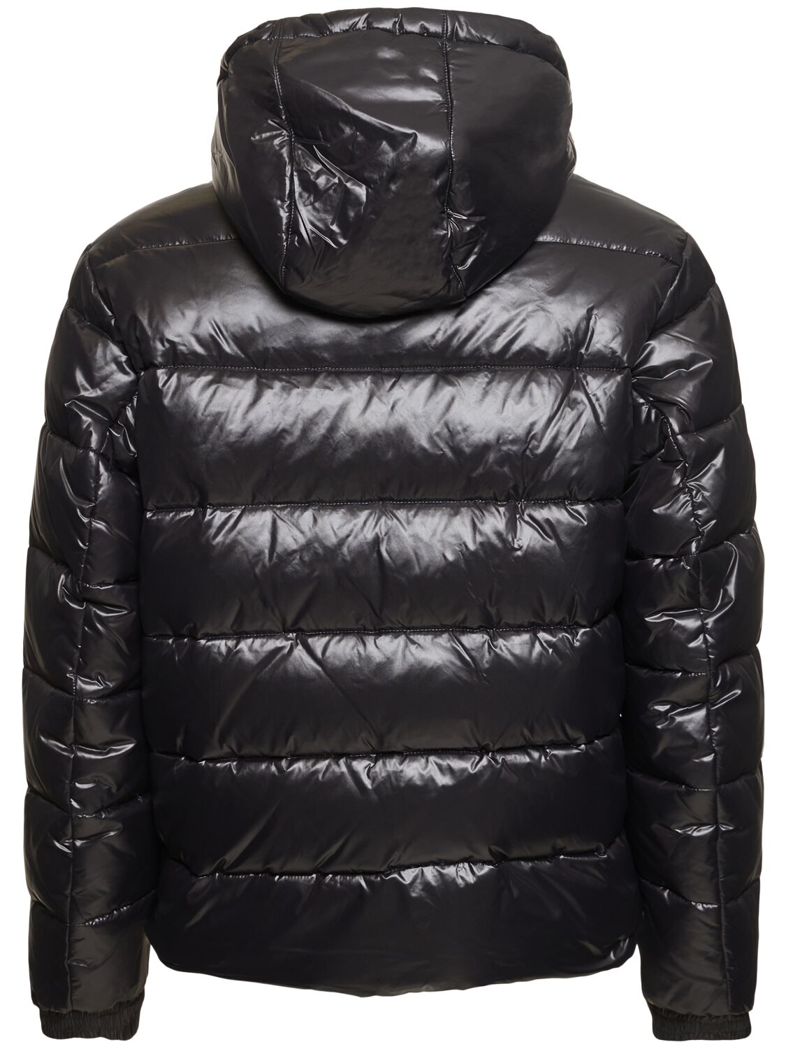 Shop Hugo Boss Calando Nylon Puffer Jacket In Black