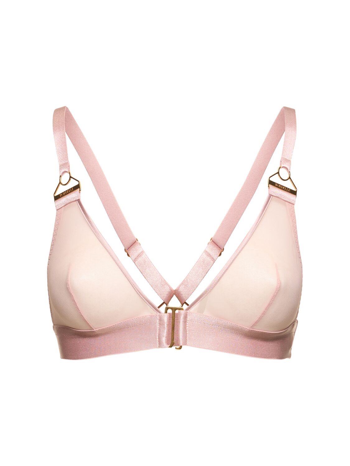 Bordelle Retta Soft Triangle Bra In Pink