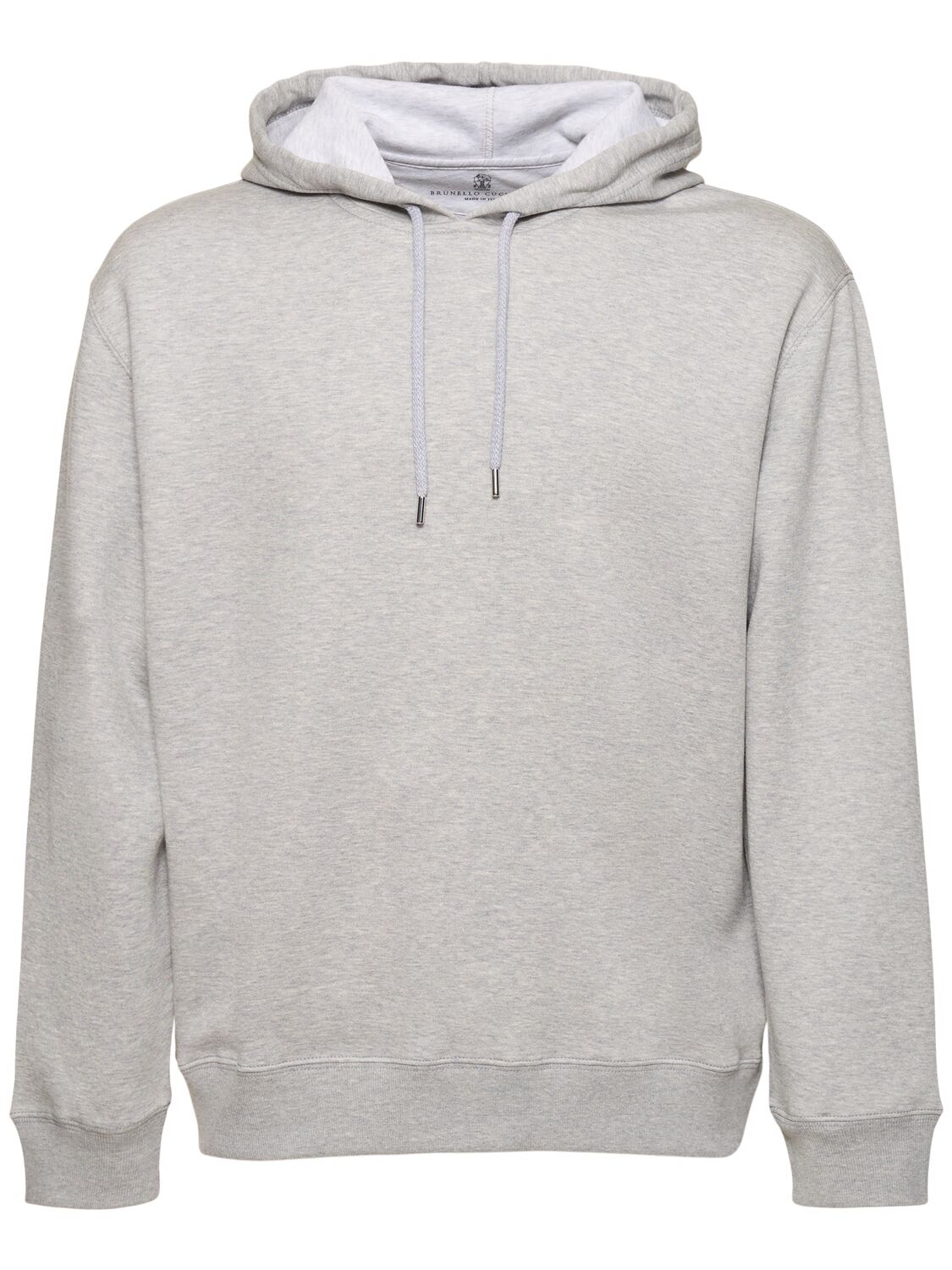 Brunello Cucinelli Leisure Sweatshirt In Grey