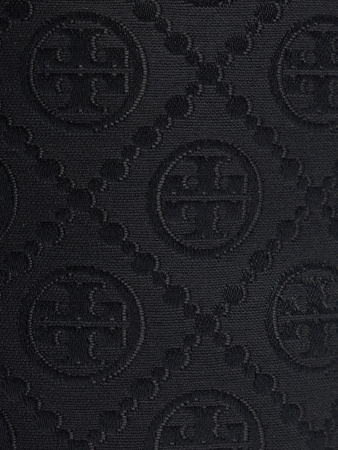 Shop Tory Burch Mini T Monogram Bucket Bag In Black