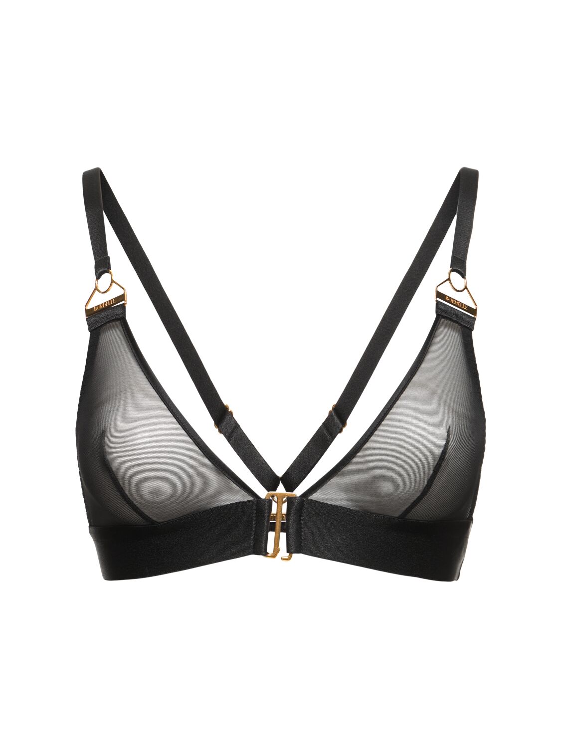 Bordelle Retta Soft Triangle Bra In Black