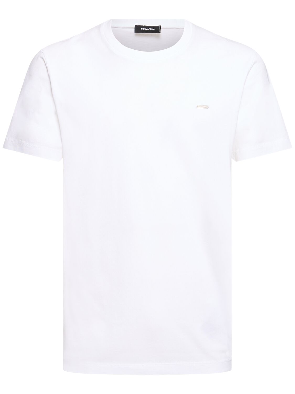 Dsquared2 Cotton Logo T-shirt In White