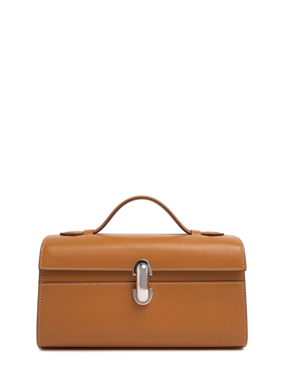 The Symmetry Leather Top Handle Bag