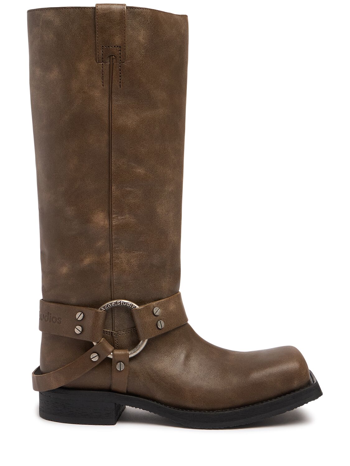 40mm Balius Leather Tall Boots