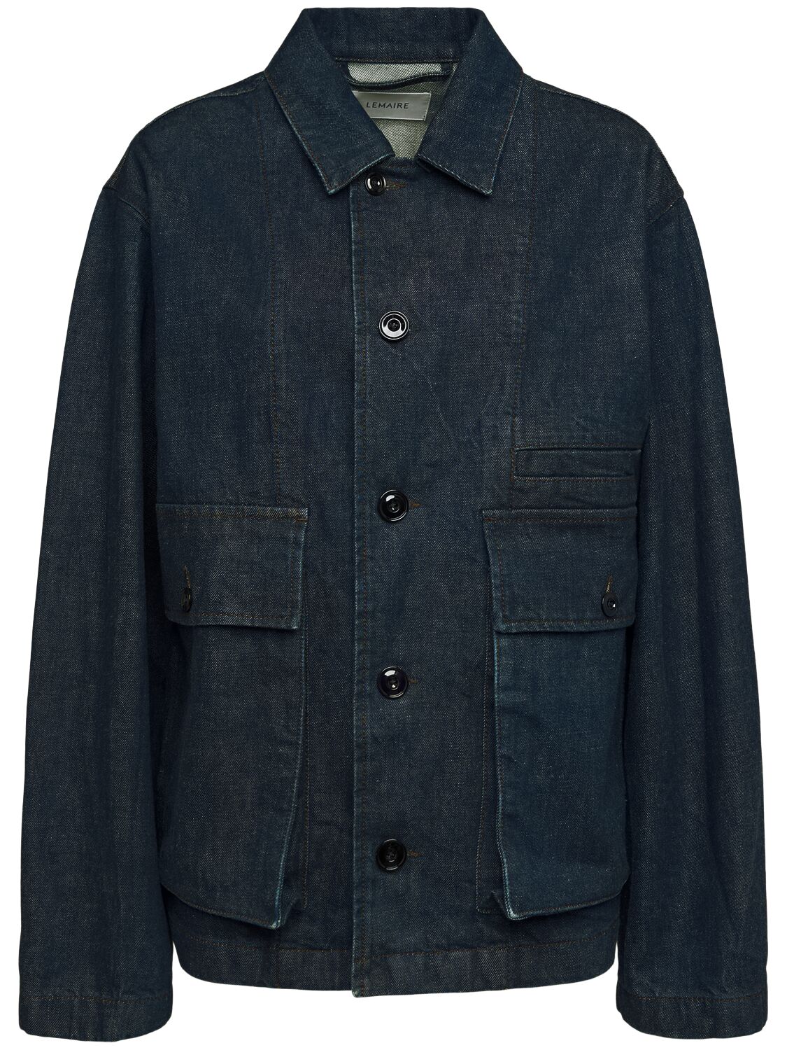 Boxy Cotton Denim Jacket