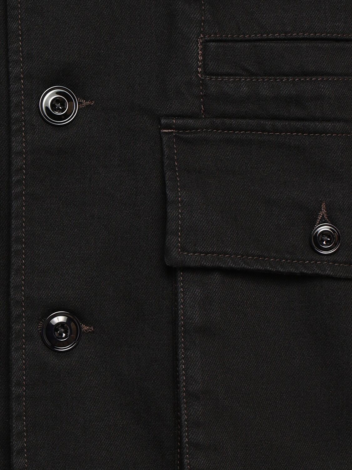Shop Lemaire Boxy Jacket In Black