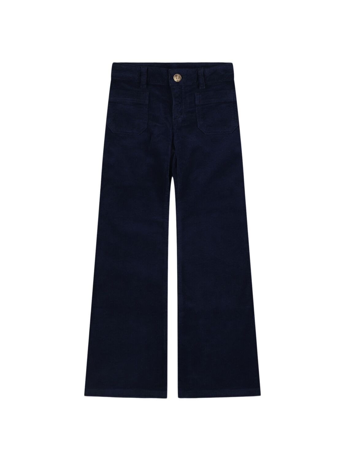 Bonpoint Cotton Stretch Gabardine Pants In Blue