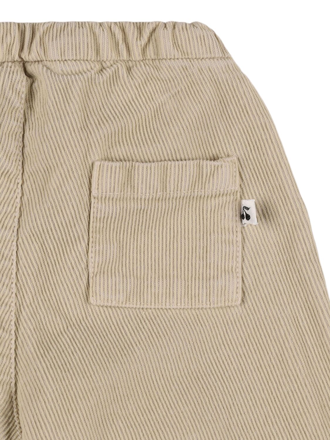 Shop Bonpoint Stretch Cotton Gabardine Pants In Beige