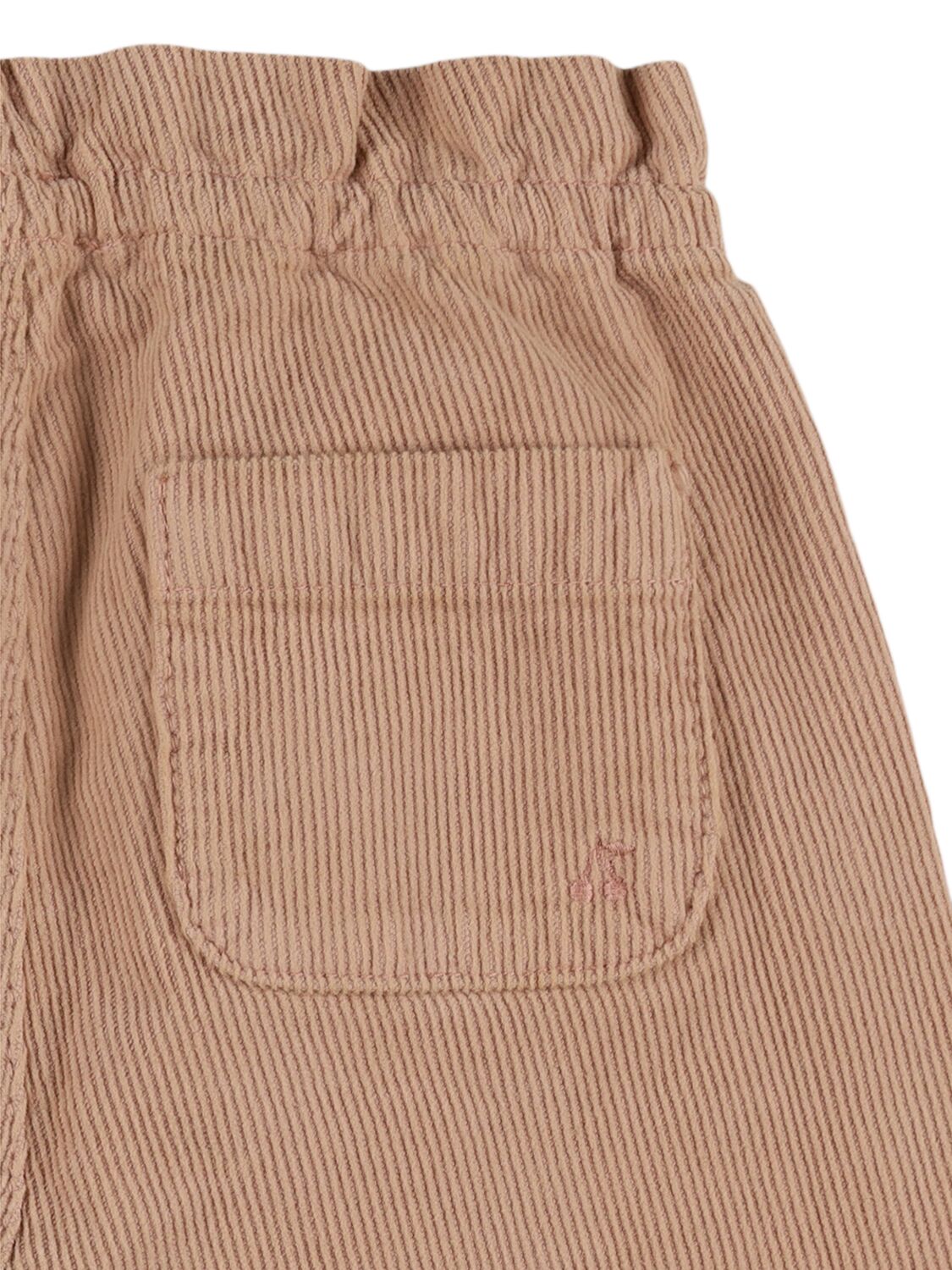 Shop Bonpoint Cotton Gabardine Pants In Pink