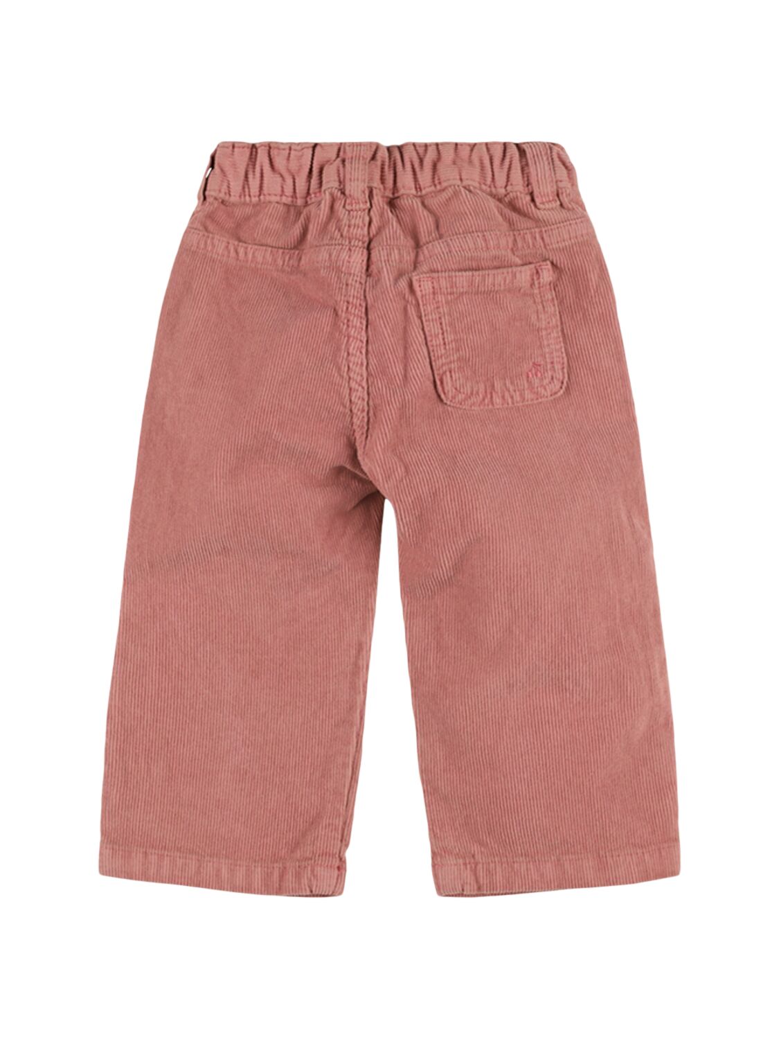 Shop Bonpoint Cotton Gabardine Pants In Pink