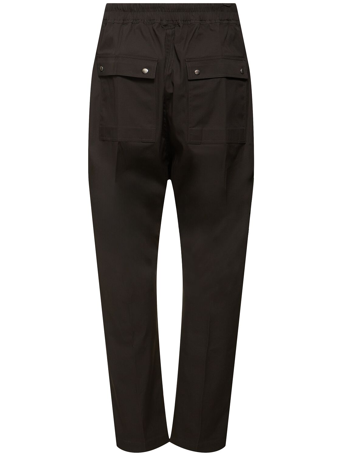 Shop Rick Owens Bela Drawstring Pants In Dark Dust