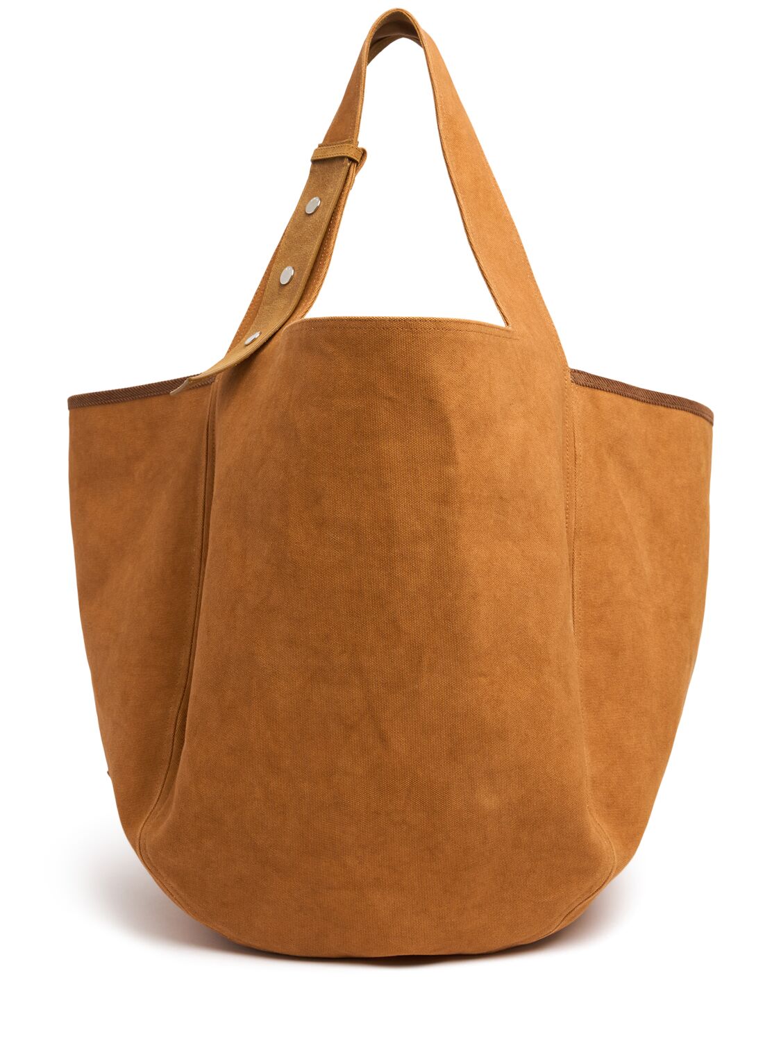 Jw Anderson Maxi Tote In Caramel