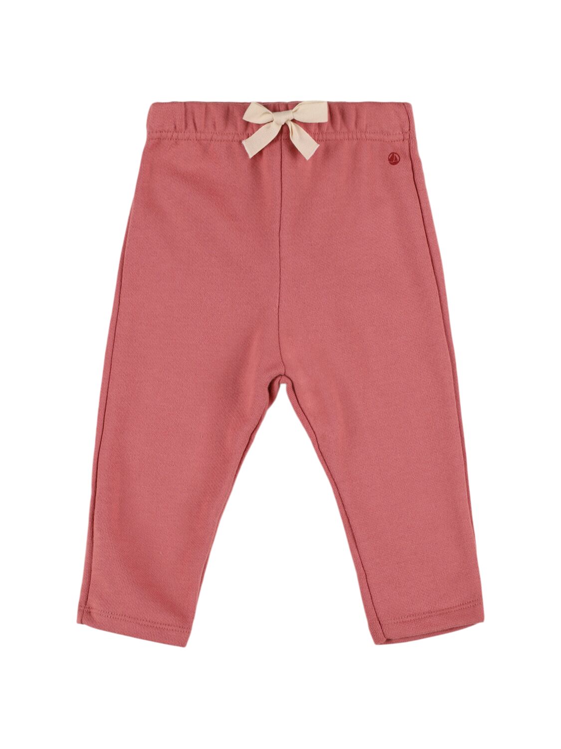 Petit Bateau Cotton Sweatpants In Pink