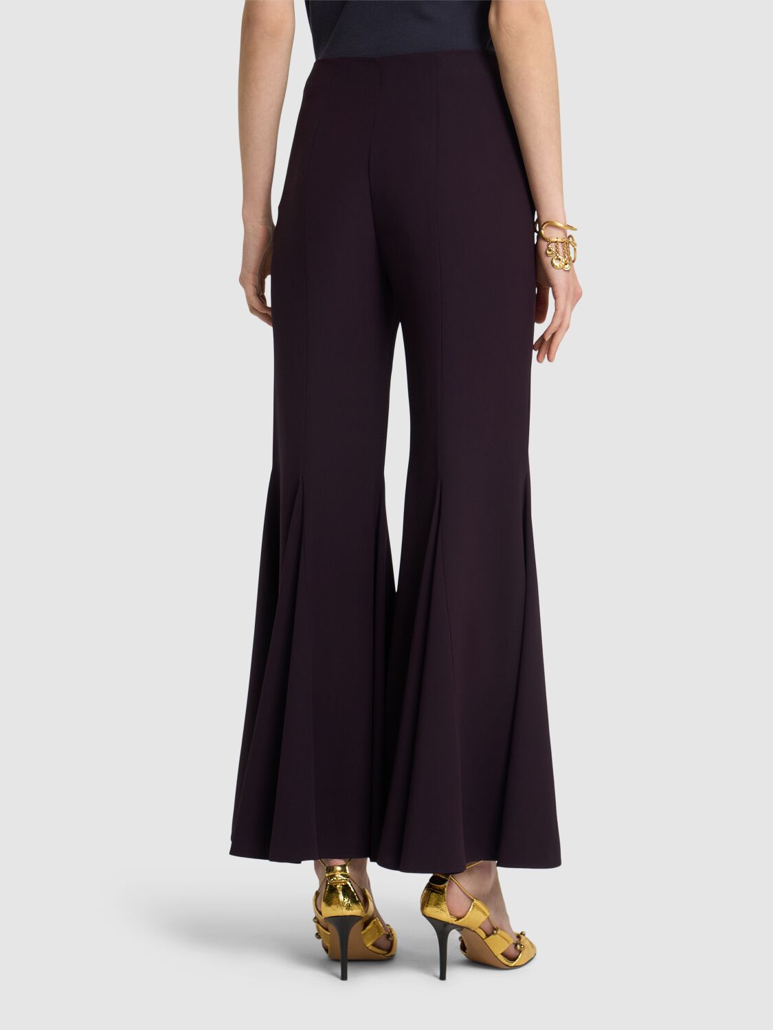 CHLOÉ HIGH RISE FLARED PANTS 
