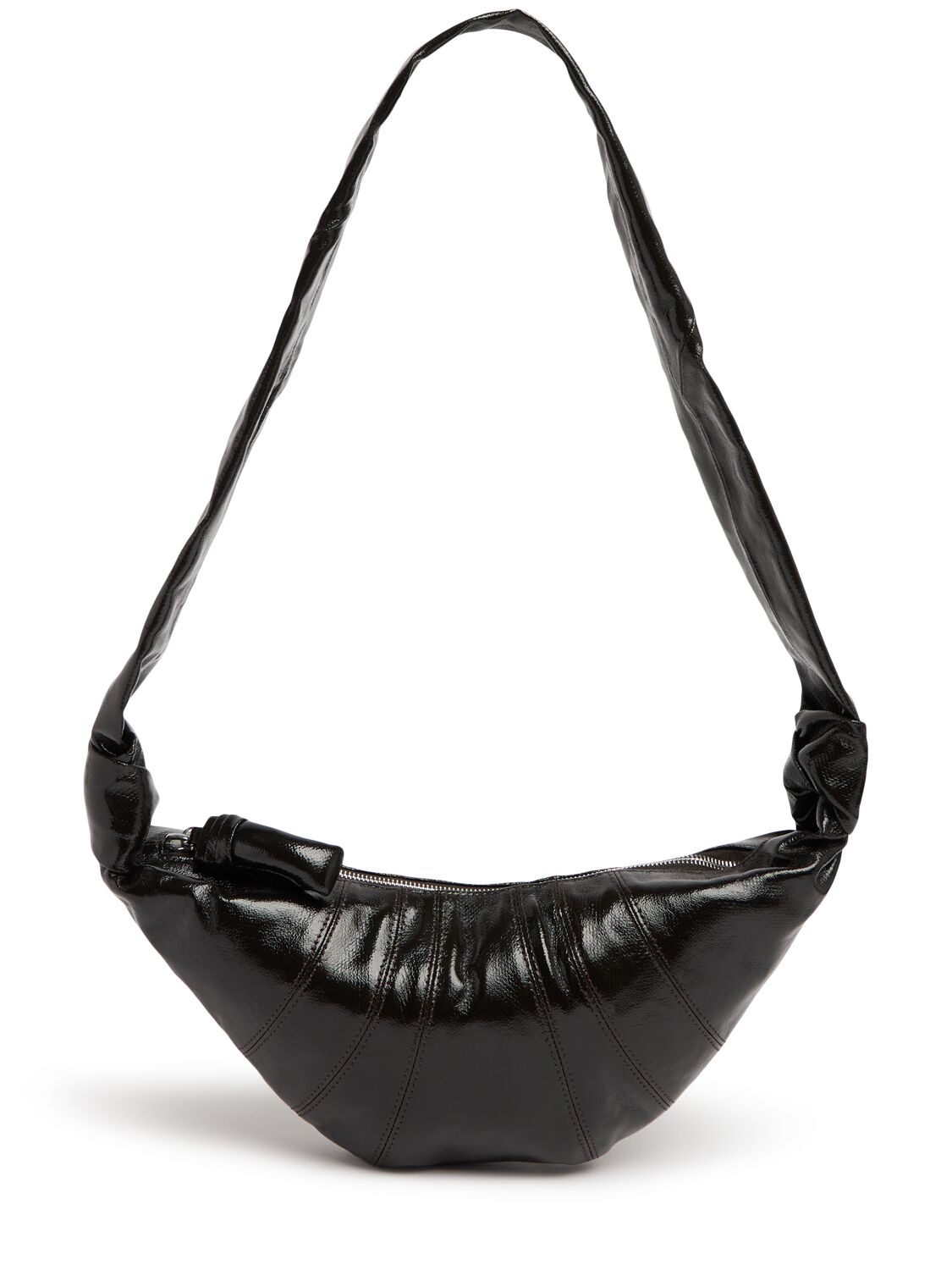 Lemaire Croissant Small Coated-cotton Messenger Bag In Truffle
