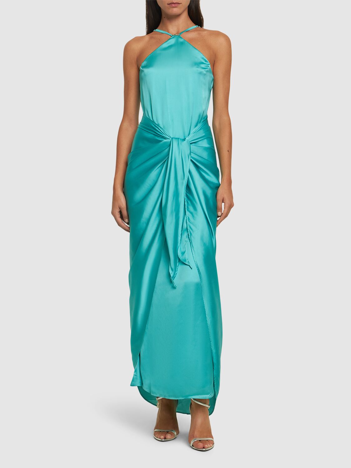 BAOBAB SELVA HIGH NECK MAXI DRESS 