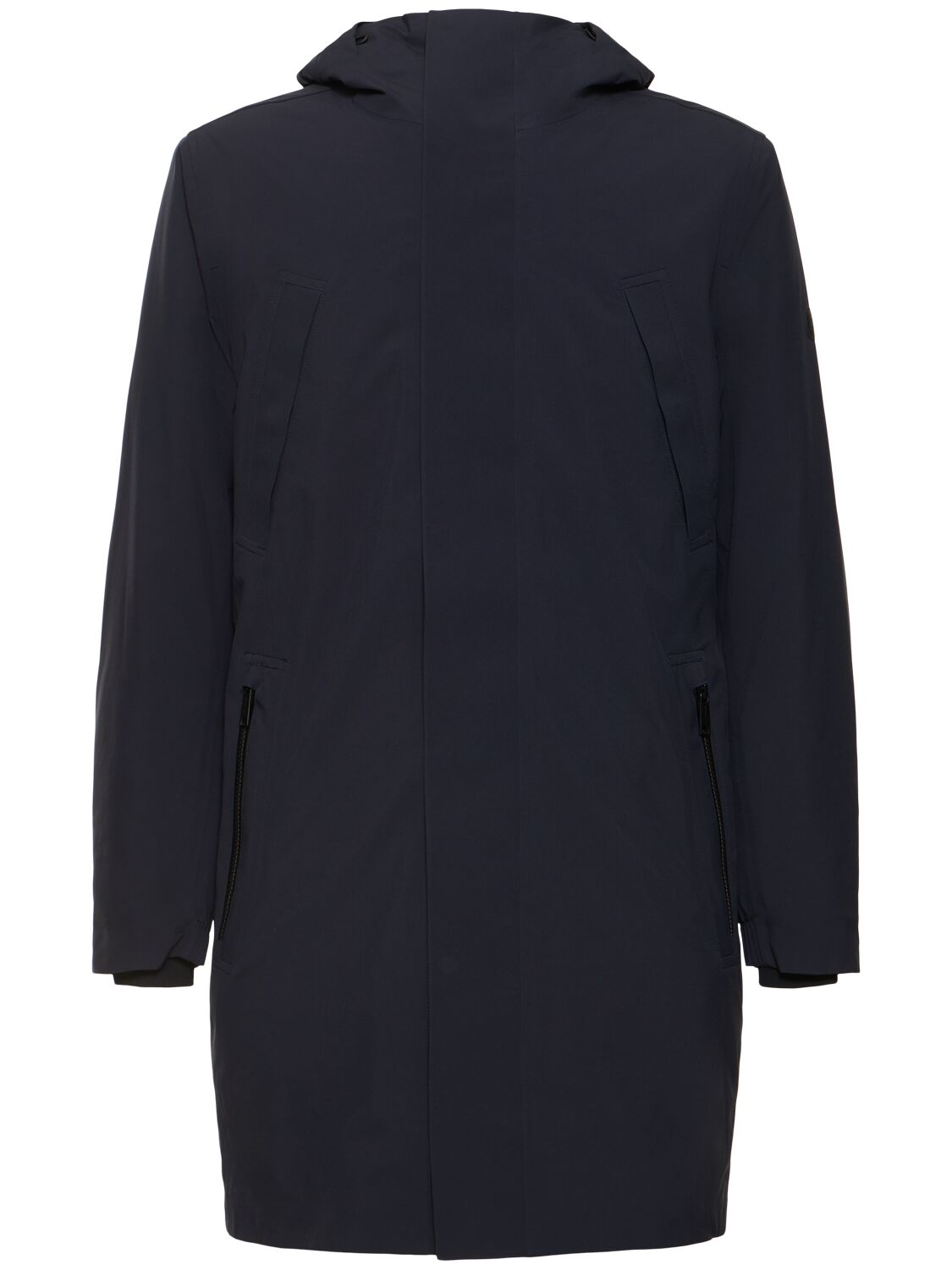 Alphatauri Packable Koov Coat In Navy