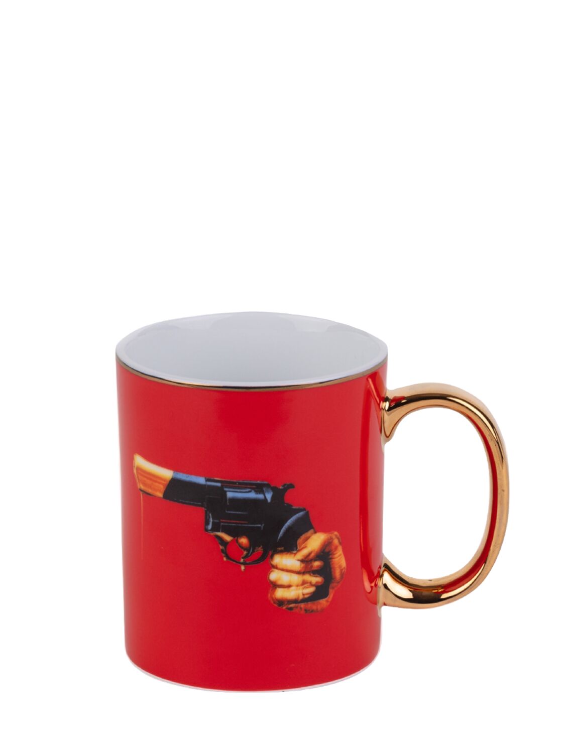 SELETTI REVOLVER PORCELAIN MUG 