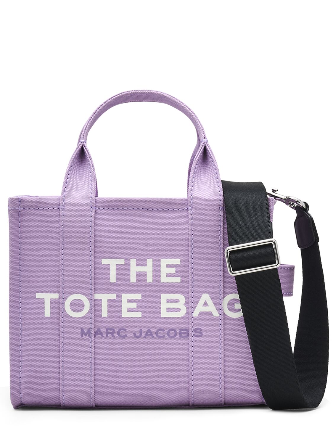 Shop Marc Jacobs The Small Tote Canvas Bag In Wisteria