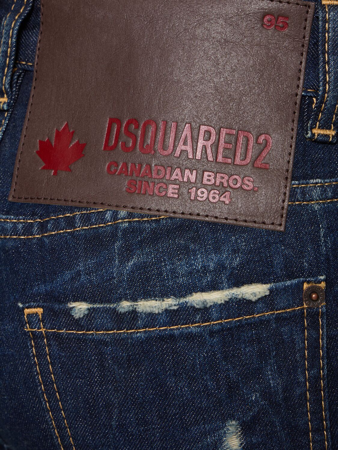 Shop Dsquared2 Jennifer Mid Rise Skinny Jeans In Navy