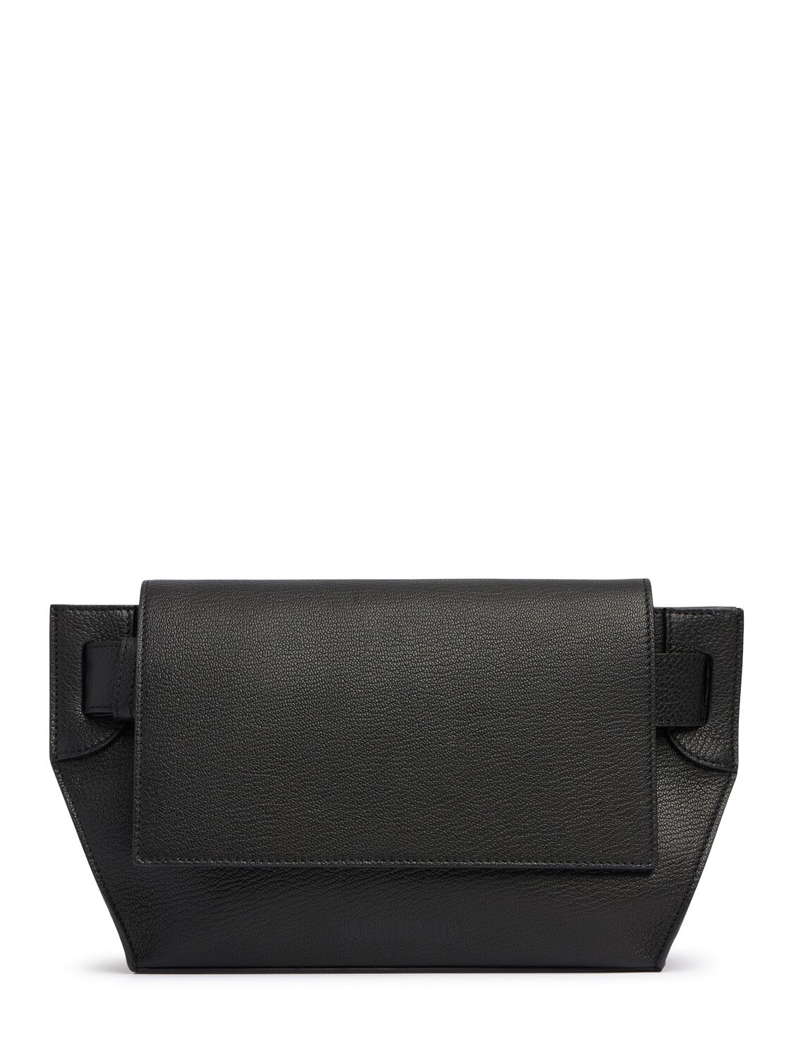 Jacquemus Le Messenger Capri Bag In Black