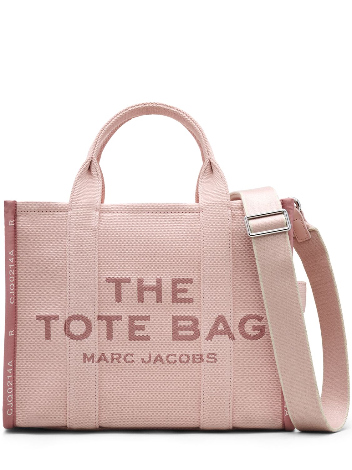 Marc Jacobs The Medium Tote Cotton Jacquard Bag In Rose