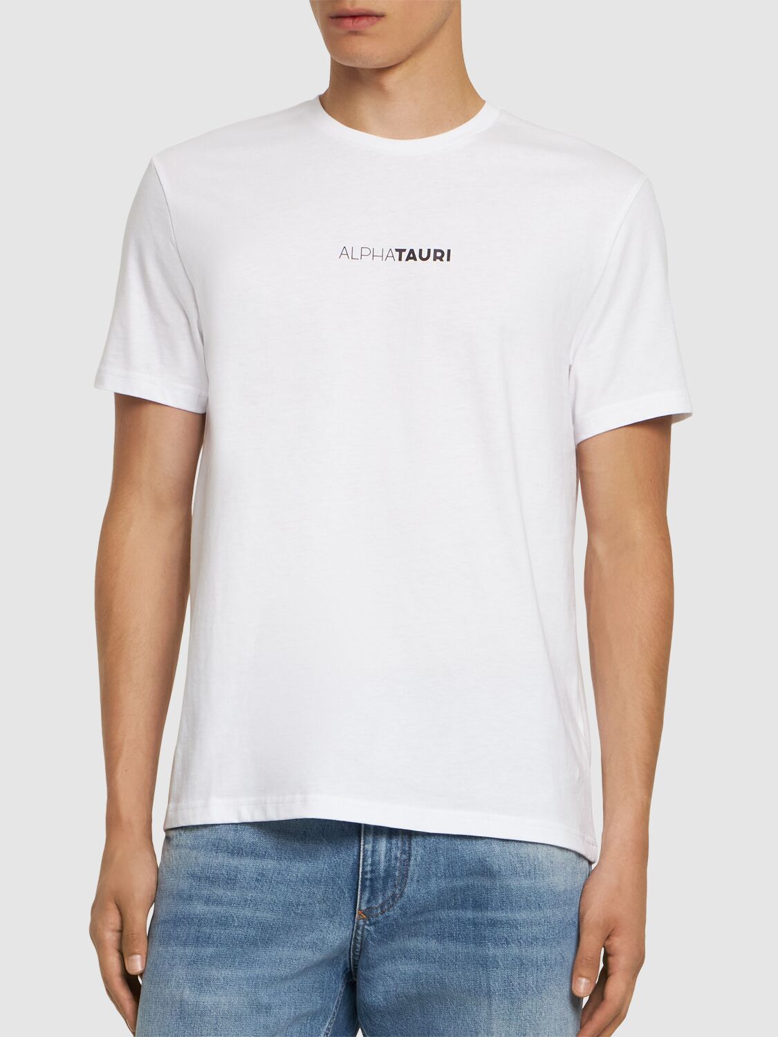 Shop Alphatauri Jotto T-shirt In White