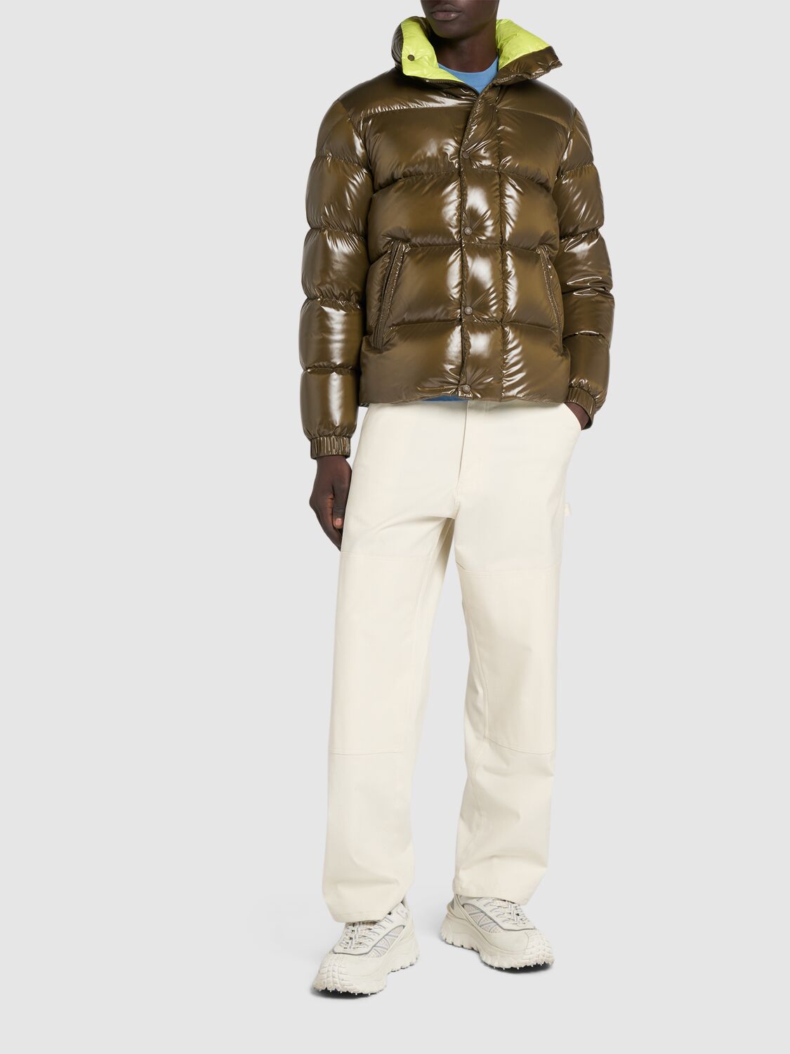 MONCLER DERVOX NYLON DOWN JACKET 