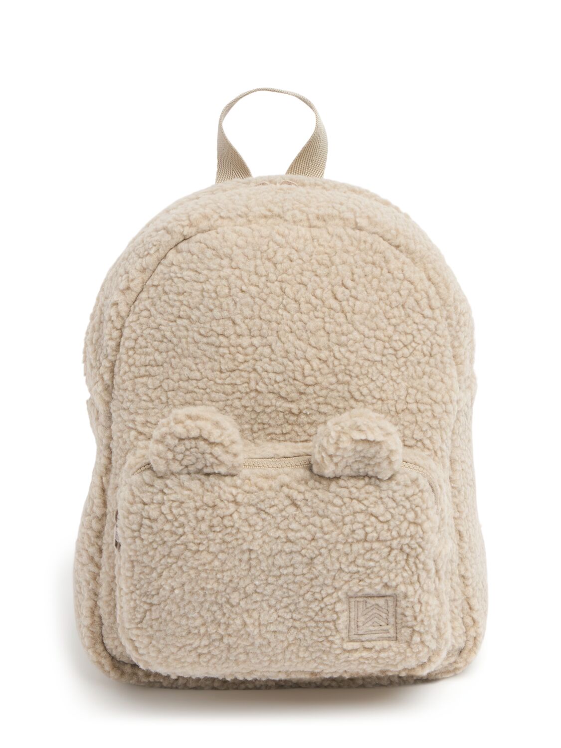 Liewood Recycled Teddy Backpack In 米黄色