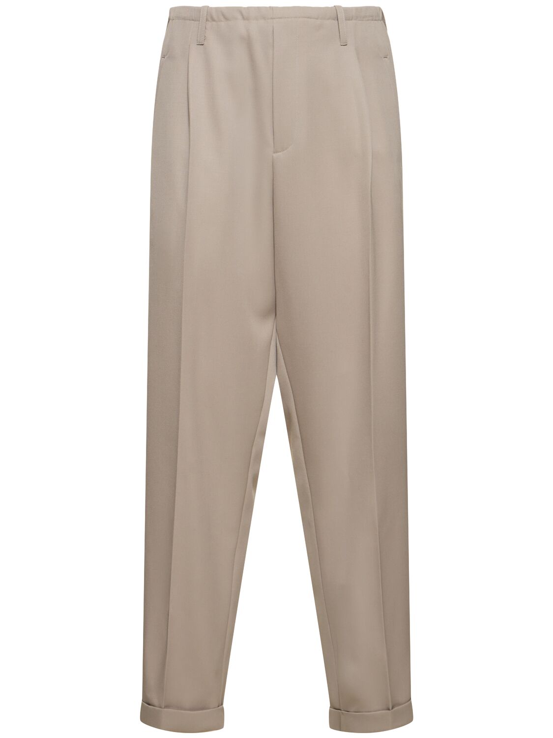 Magliano People's Wool Pants In Beige