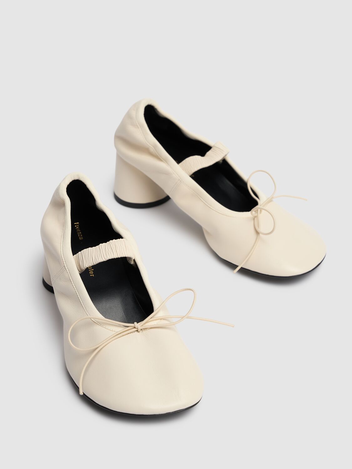 55mm Glove Leather Mary Jane Pumps